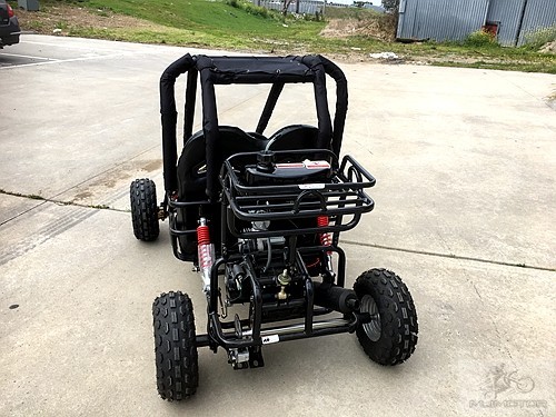 90cc Offroad Dune Buggy Quad ATV Teen Twin Seat Gokart Kids