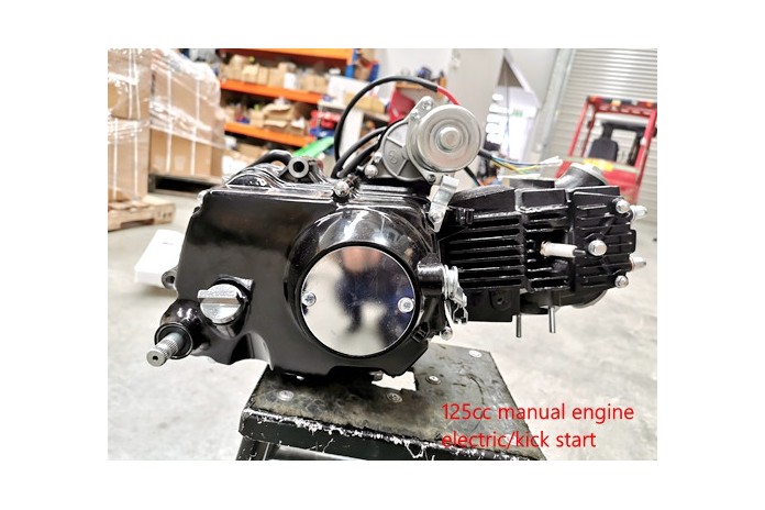 Electric start best sale pit bike engine