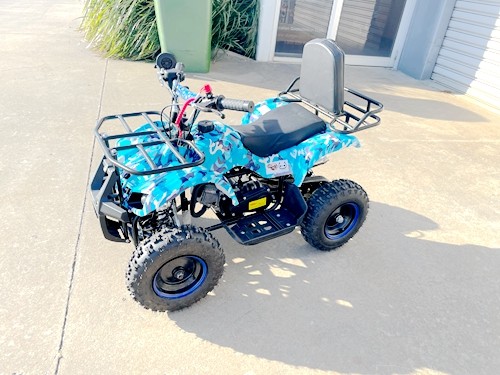 49cc zipper quad bike