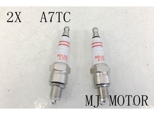 2 x A7TC Spark Plug 50 70 90 110 125 140cc PIT Scooter Quad Dirt Bike