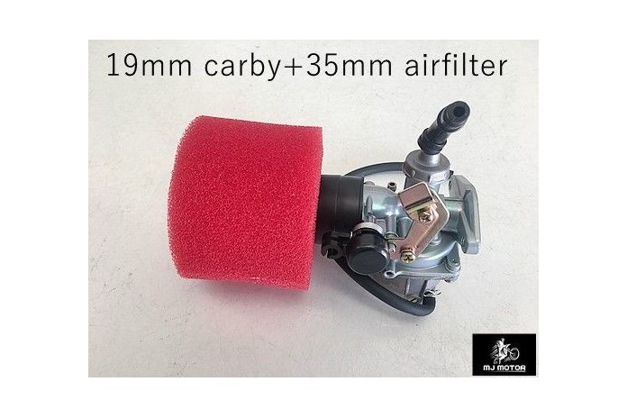 Mm Carby Carburetor Foam Air Filter Cc Cc Pit Quad Dirt Bike Atv